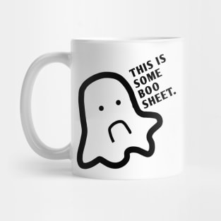 This Is Some Boo Sheet Drawing Mug